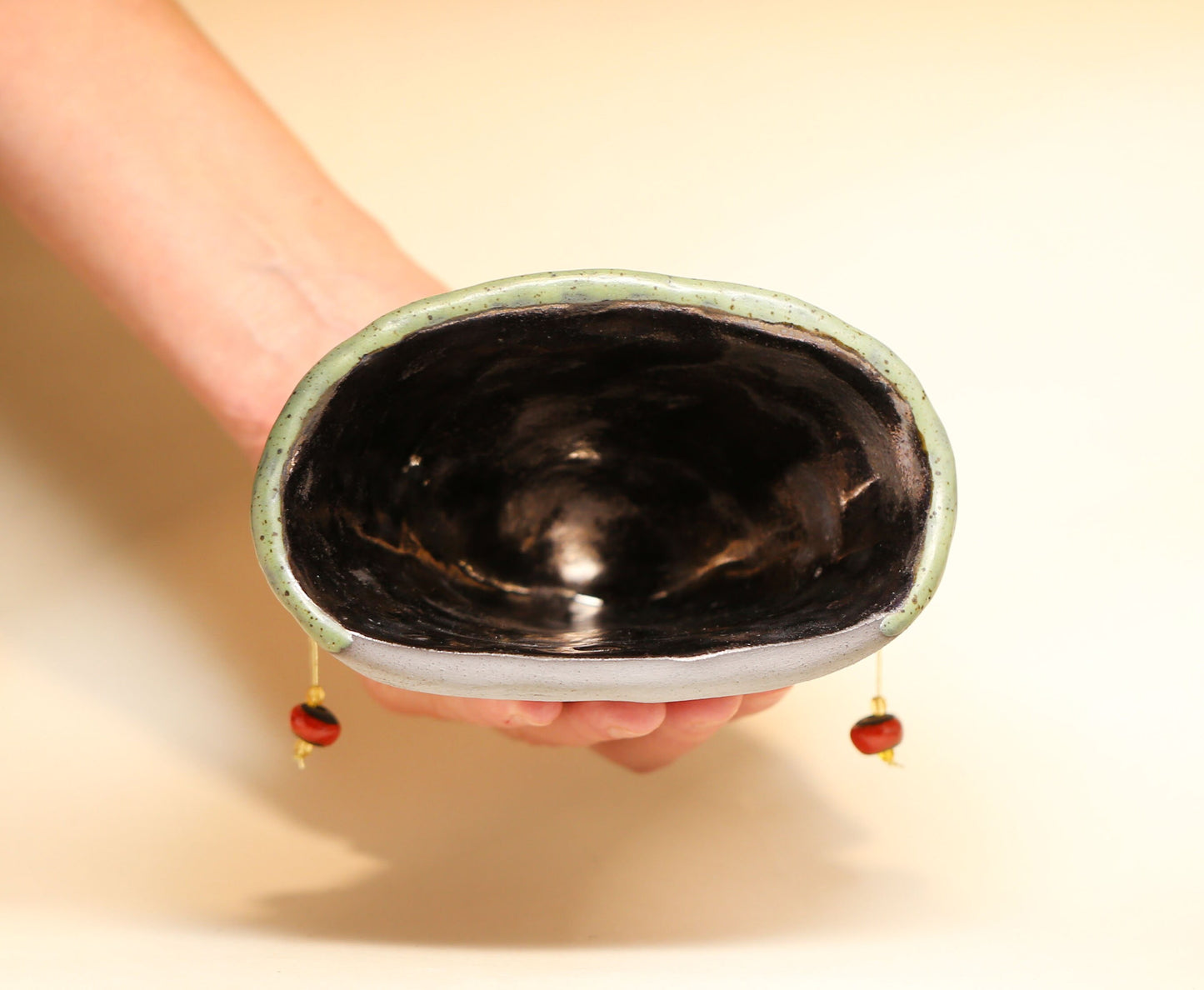 Handmade Ceramic Wall Vase: Human Face Planter, Unique Wall Art