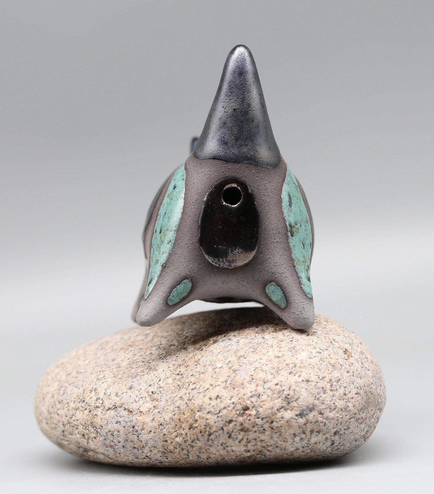 Handmade Ceramic Kitten Figurine