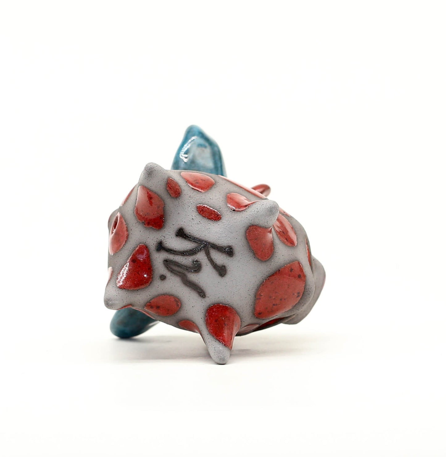 Handmade Ceramic Flying Pig Figurine