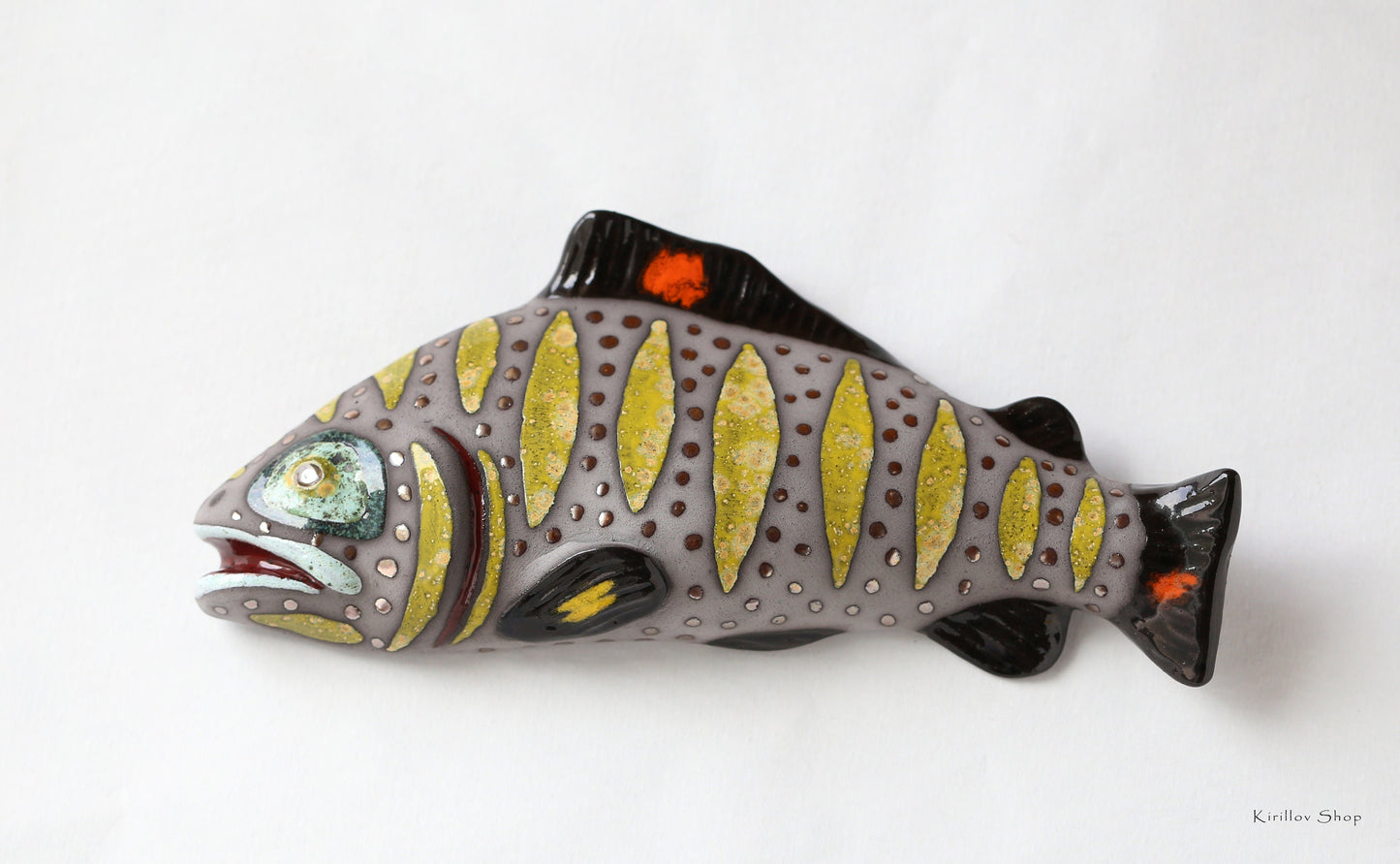Handmade Ceramic Fish Sculpture – Made to Order