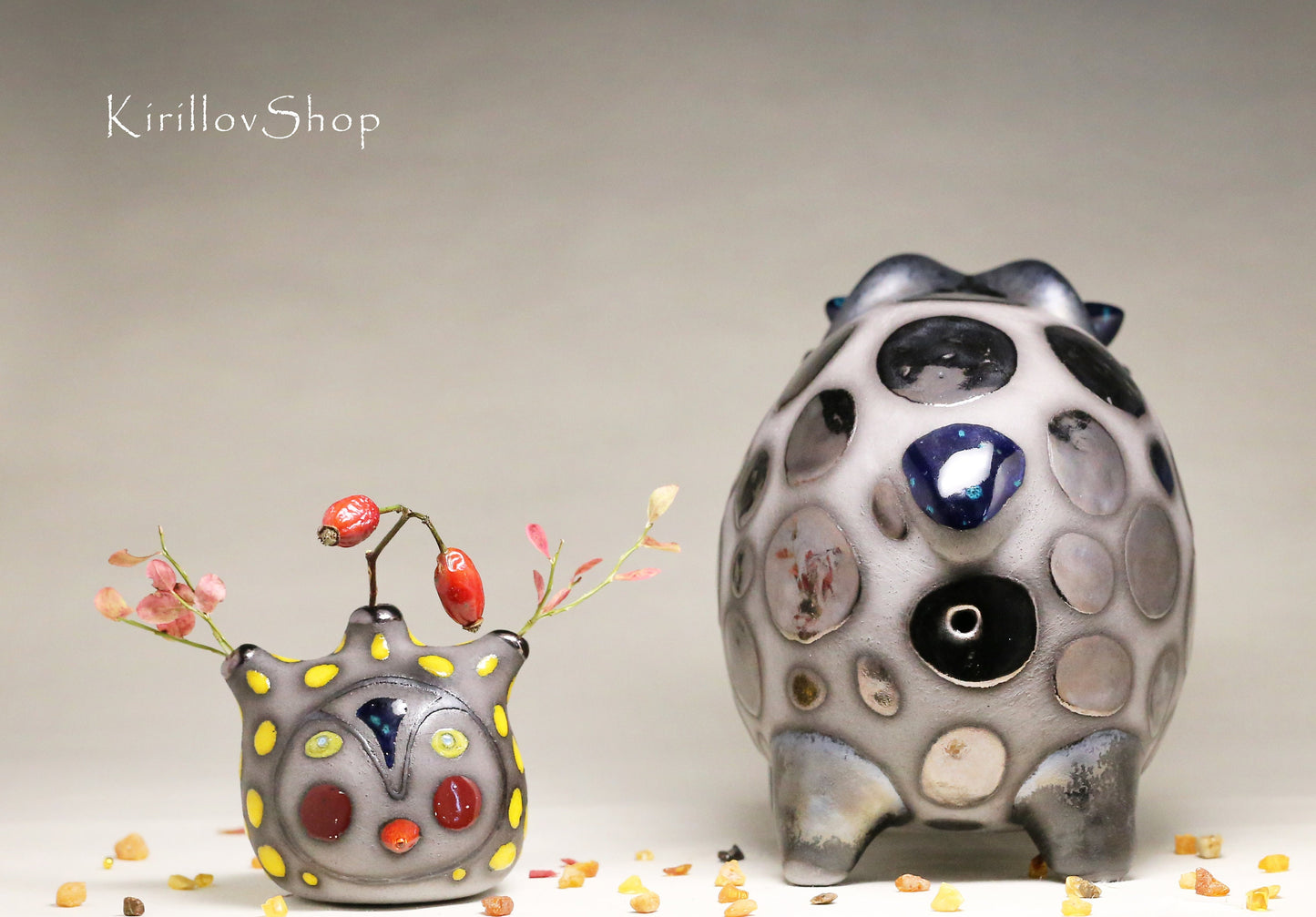 Ceramic sculpture ram , modern sculpture to decorate your home or for a gift, handmade Art, MADE TO ORDER