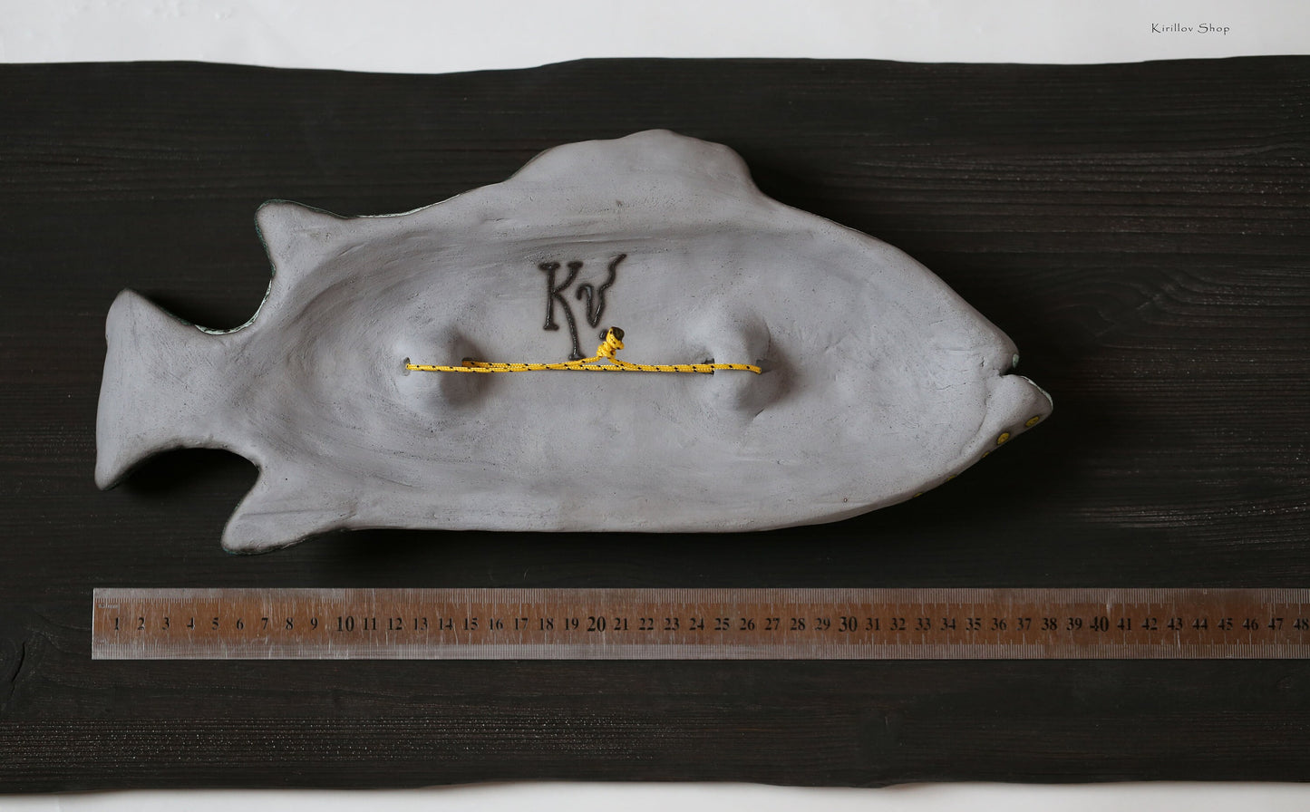 Ceramic Fish Wall Decor, Handmade Art, Fisherman Gift, Home Decor, MADE TO ORDER