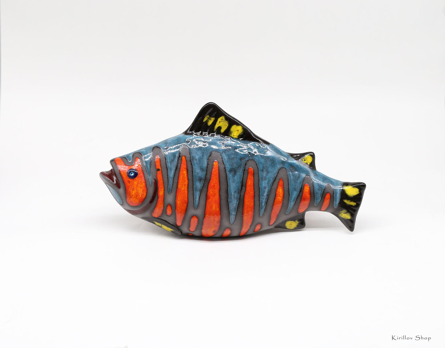 Handmade Ceramic Fish Sculpture – Made to Order