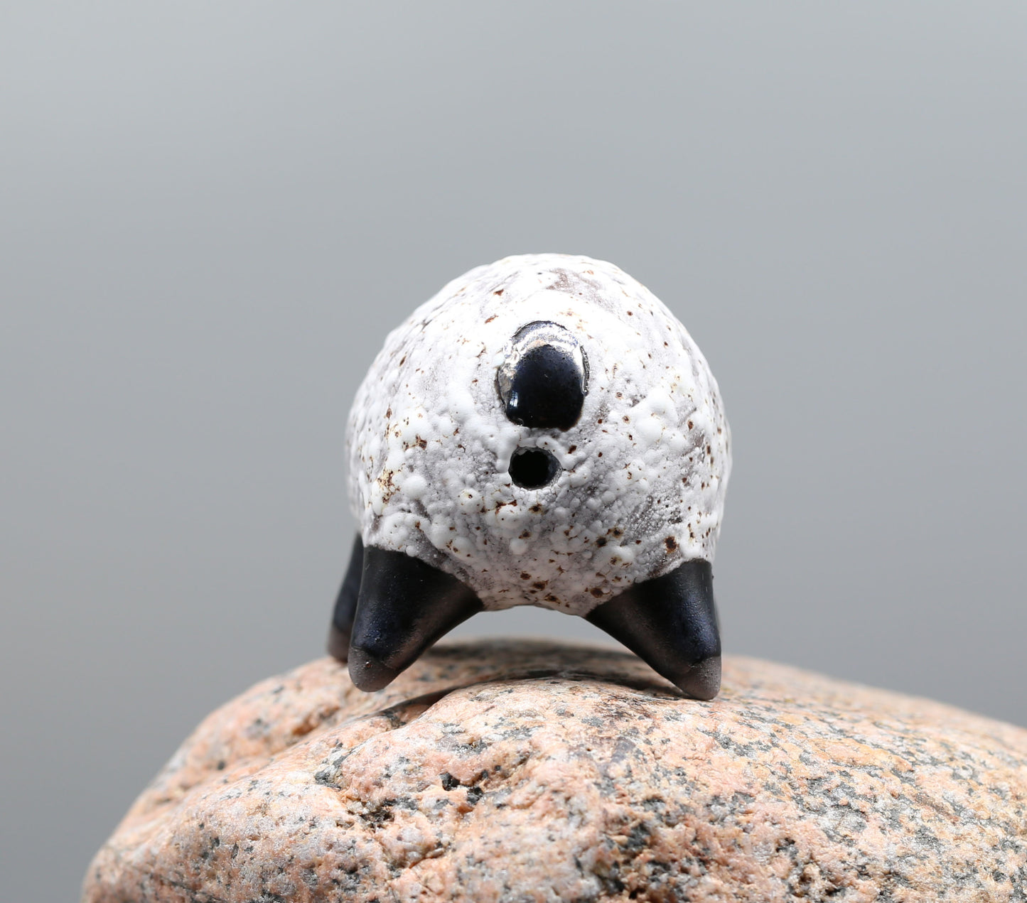 Handmade Ceramic Sheep Figurine – Unique Artisan Craft