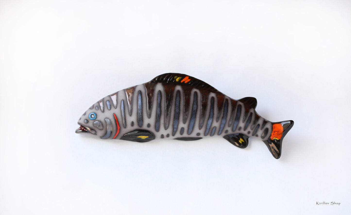 Fish Wall Decoration, Handmade Ceramic Art, Fisherman Gift, Sea Decor, 3d Wall Art, Unique Original Artwork -  MADE TO ORDER