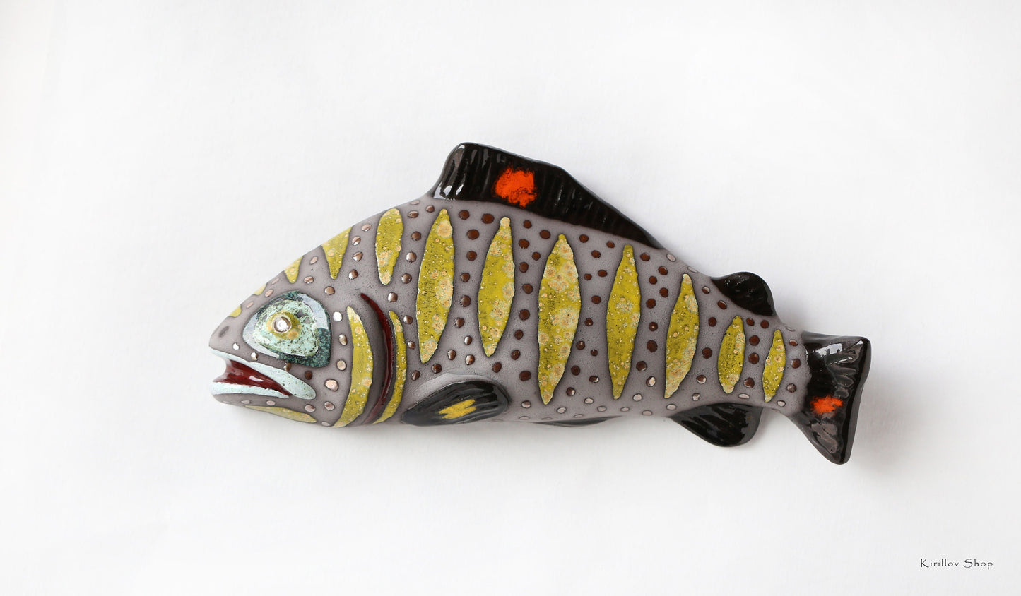 Handmade Ceramic Fish Sculpture – Made to Order