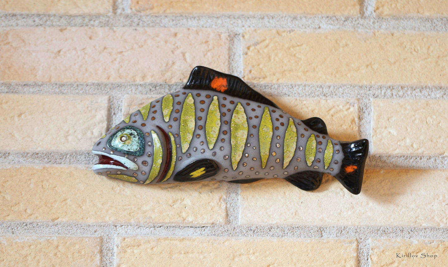 Handmade Ceramic Fish Sculpture – Made to Order